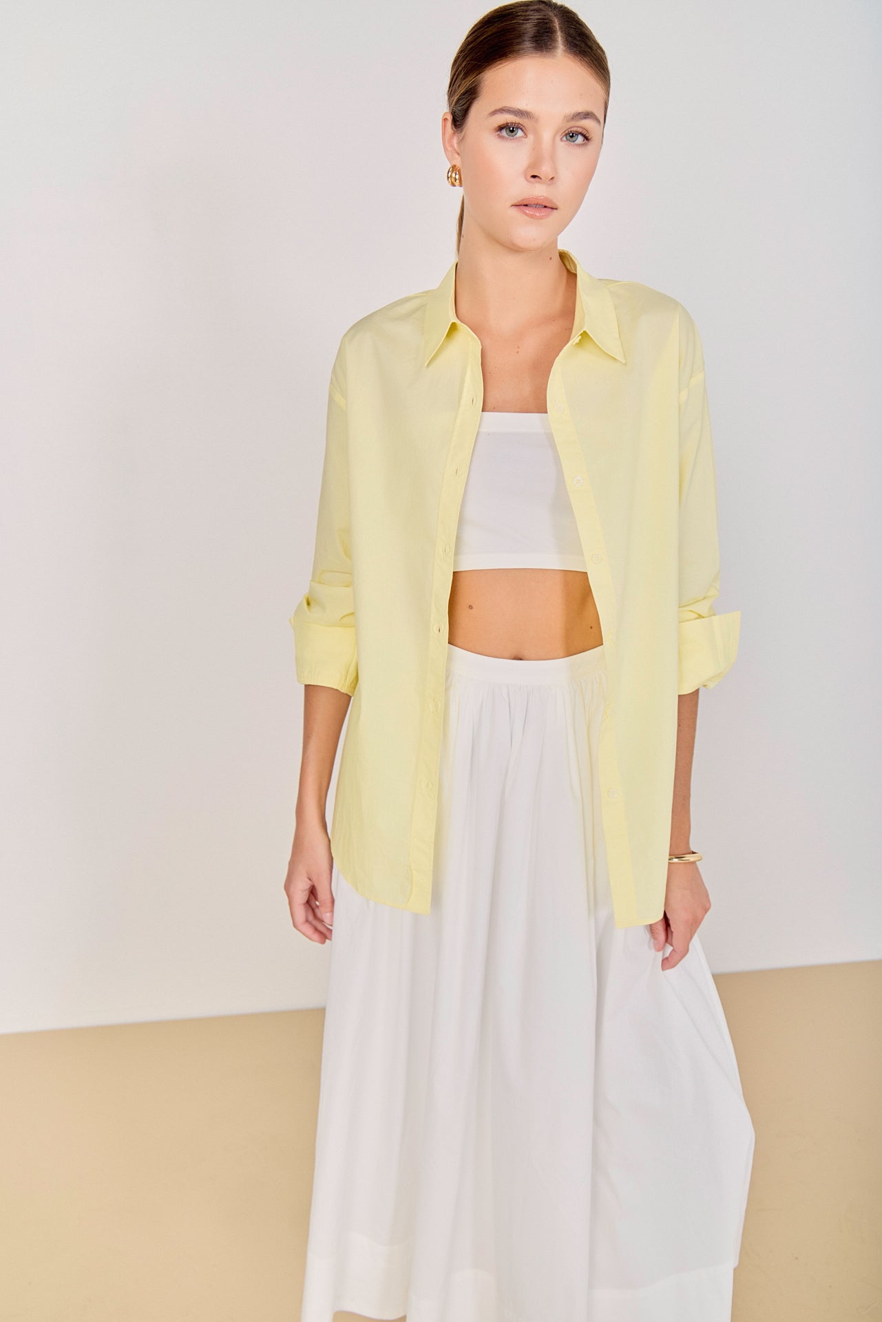 Oversize Collared Shirt