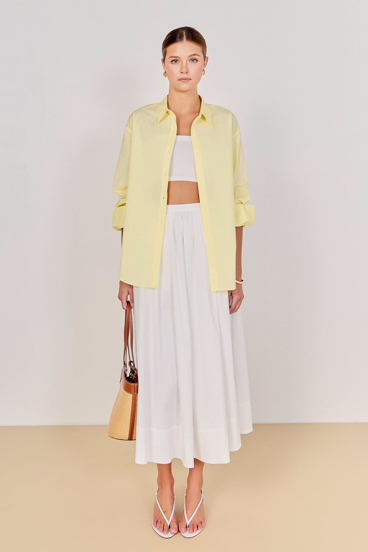 Oversize Collared Shirt