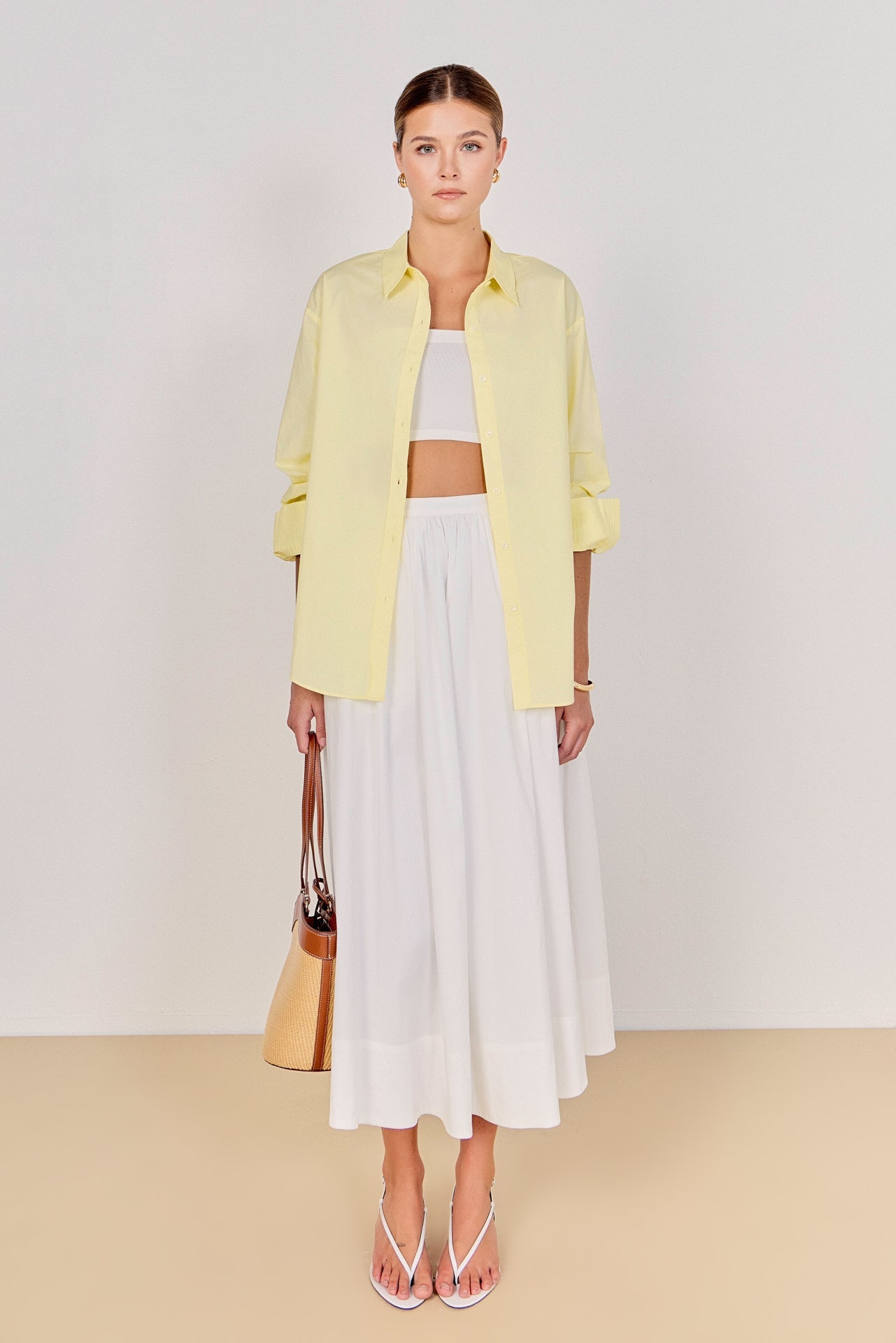 Oversize Collared Shirt