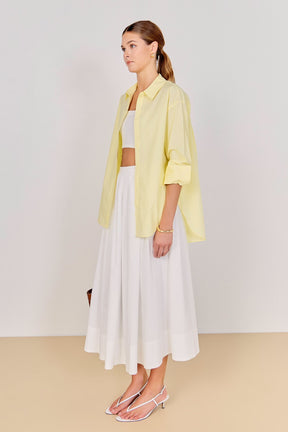 Oversize Collared Shirt