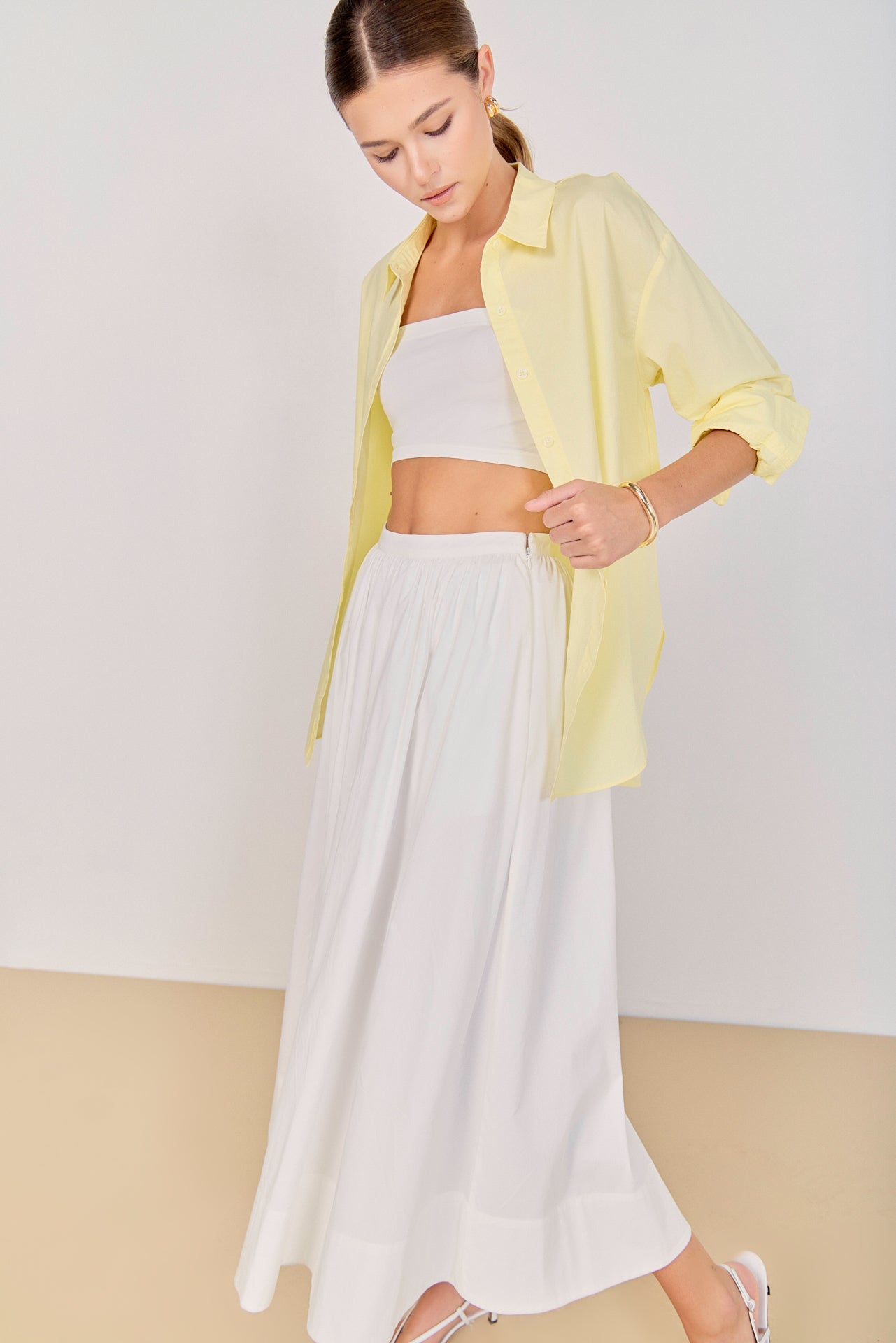 Oversize Collared Shirt