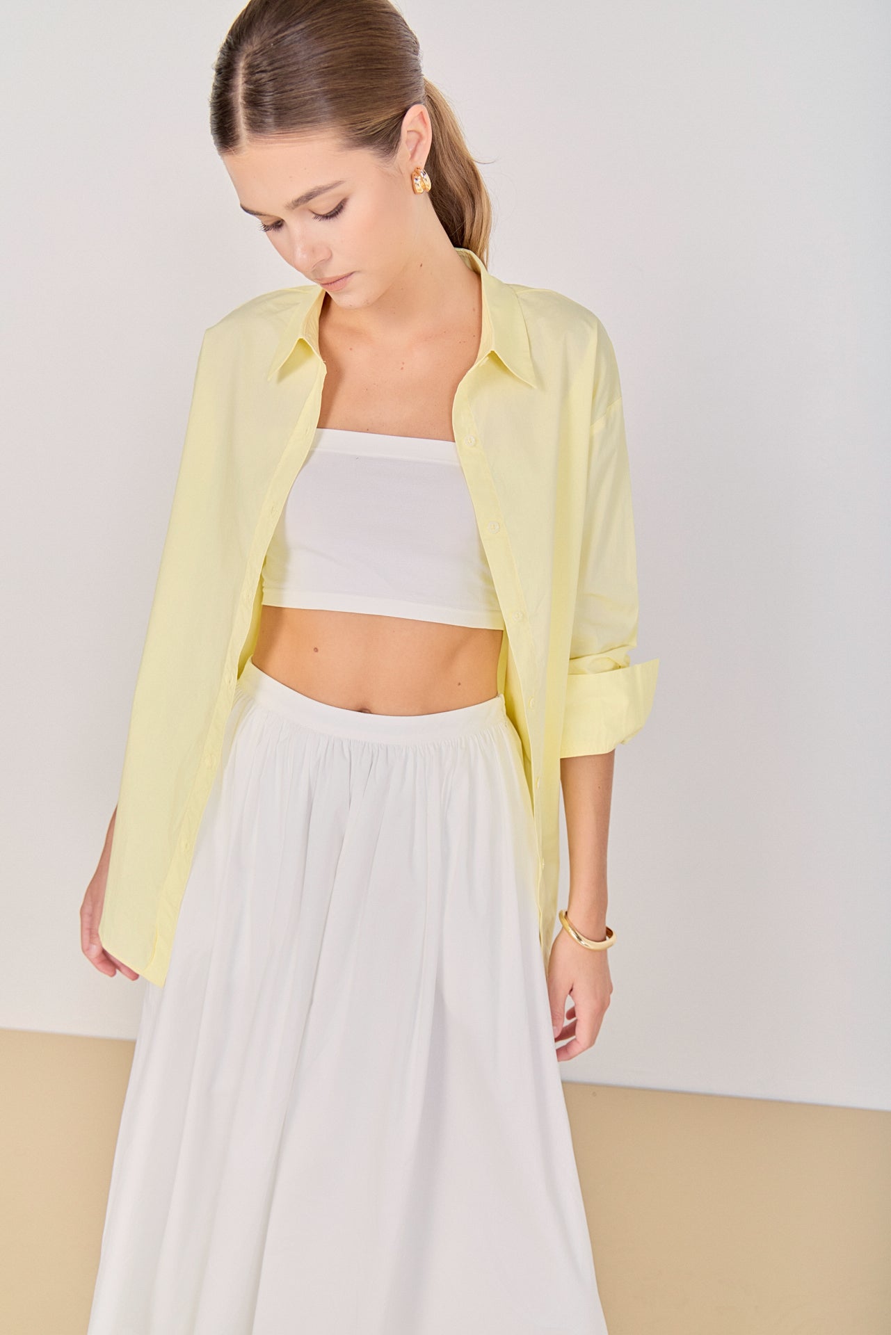Oversize Collared Shirt