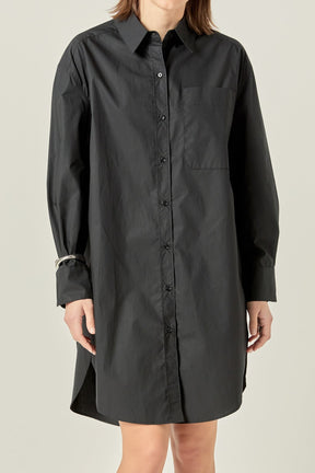 ENGLISH FACTORY - Classic Collared Dress Shirt - DRESSES available at Objectrare