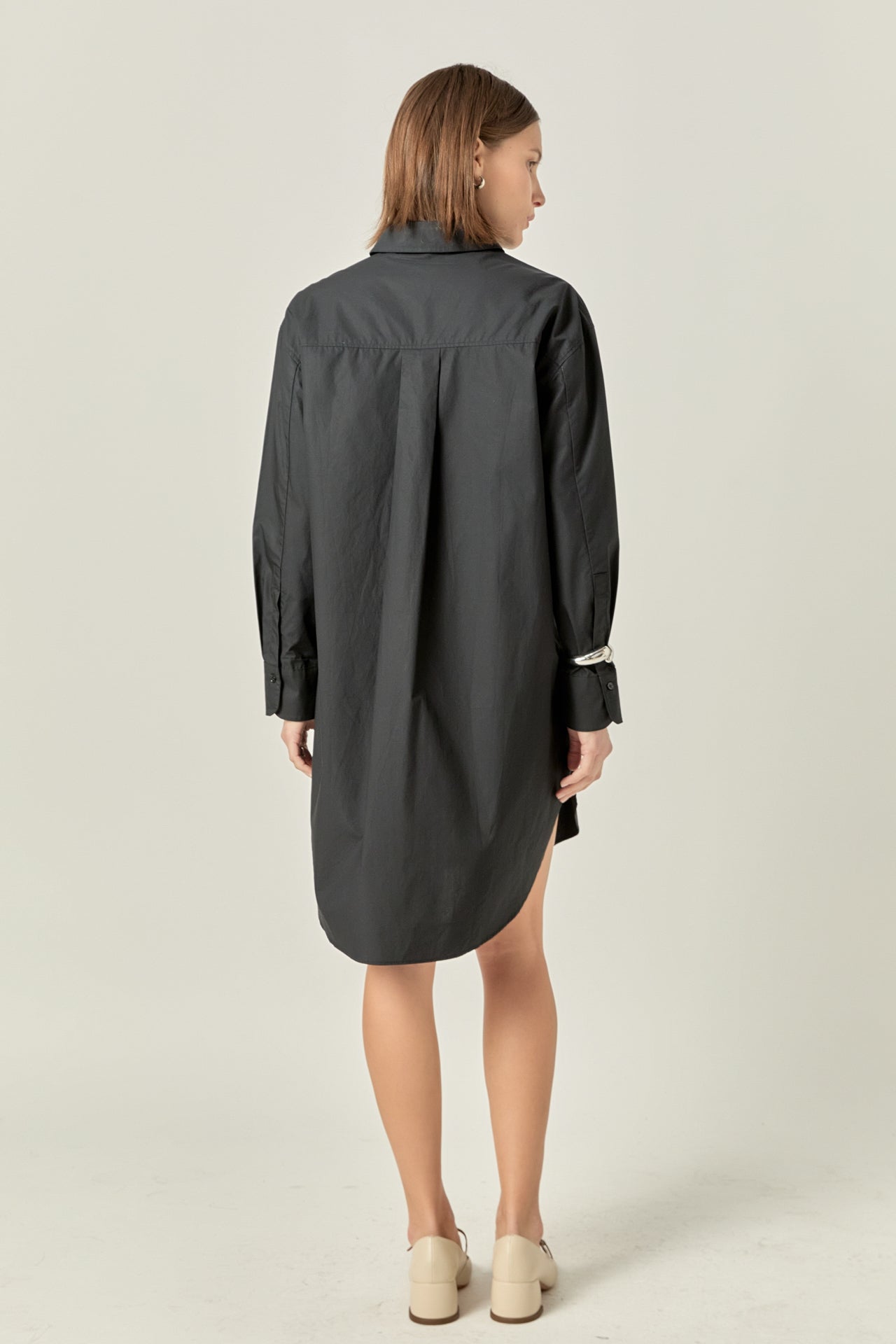 ENGLISH FACTORY - Classic Collared Dress Shirt - DRESSES available at Objectrare