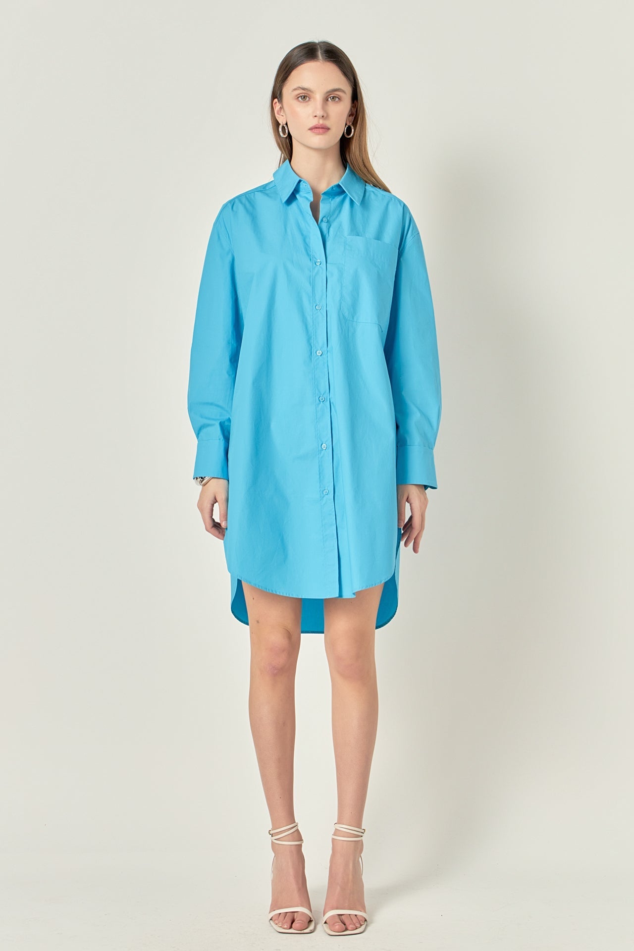 ENGLISH FACTORY - Classic Collared Dress Shirt - DRESSES available at Objectrare