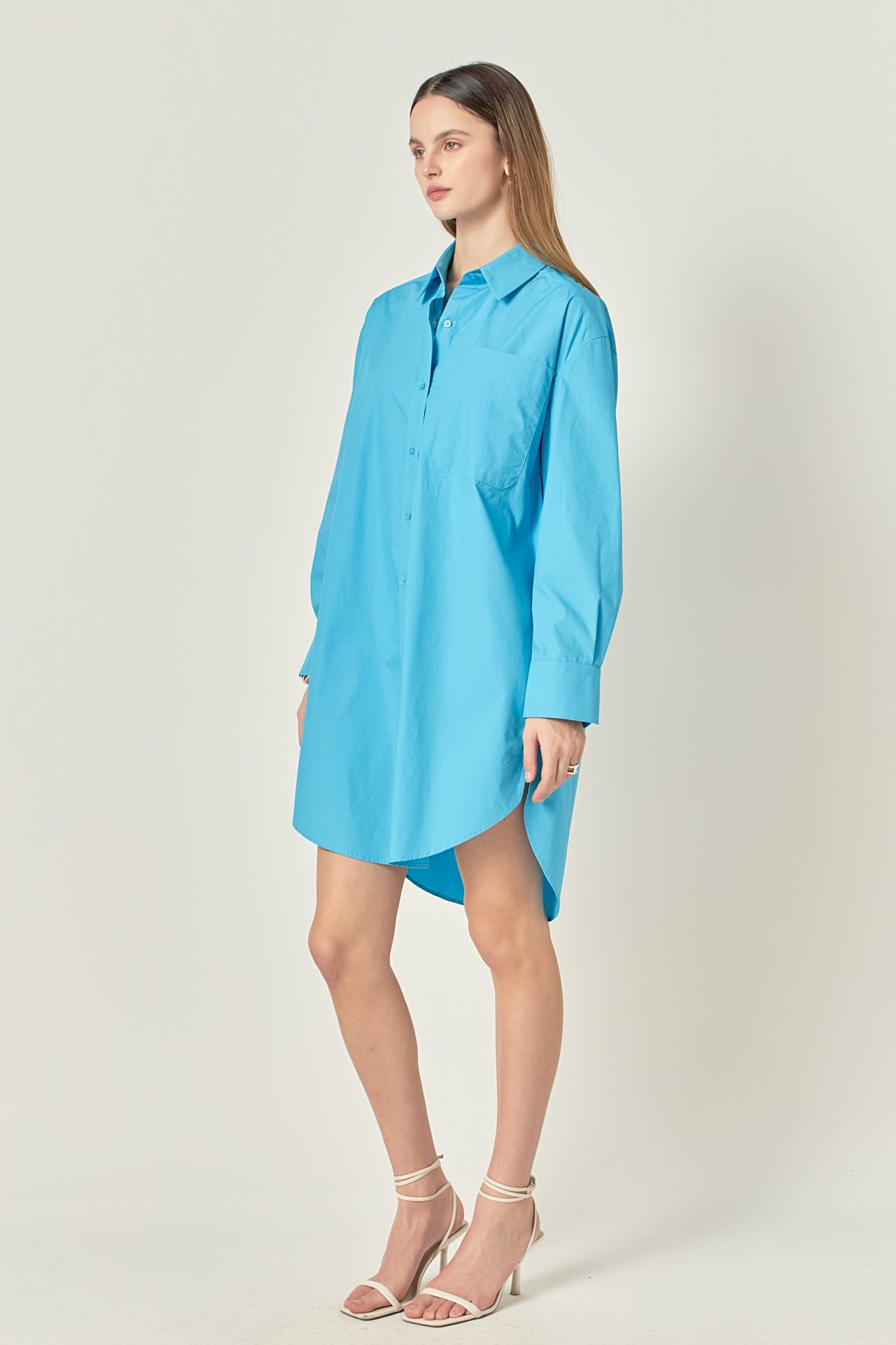 ENGLISH FACTORY - Classic Collared Dress Shirt - DRESSES available at Objectrare