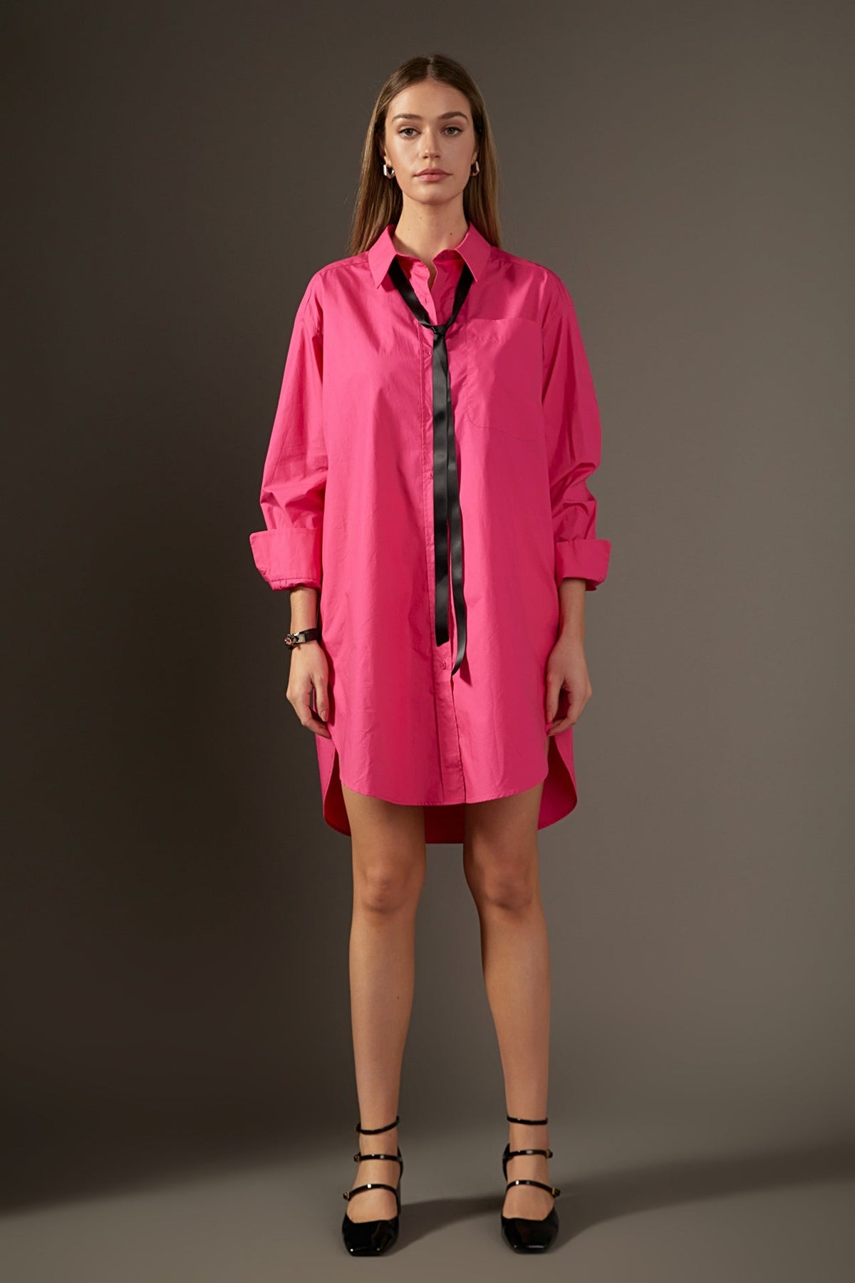 ENGLISH FACTORY - English Factory - Classic Collared Dress Shirt - DRESSES available at Objectrare