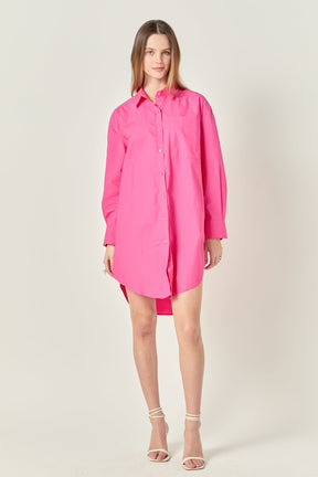 ENGLISH FACTORY - Classic Collared Dress Shirt - DRESSES available at Objectrare