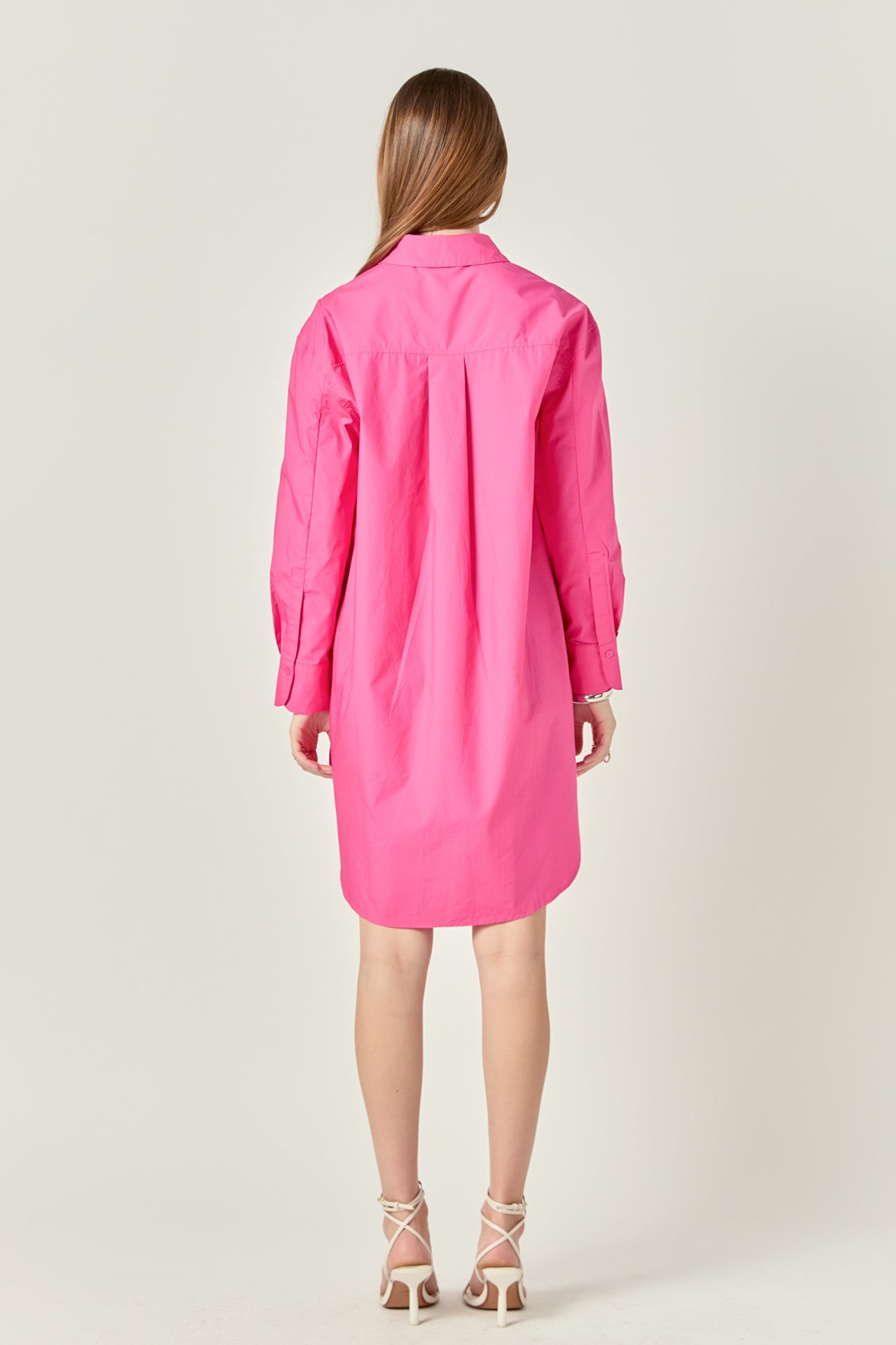 ENGLISH FACTORY - Classic Collared Dress Shirt - DRESSES available at Objectrare