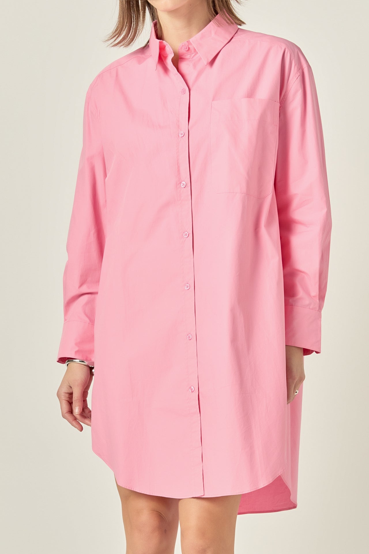 ENGLISH FACTORY - Classic Collared Dress Shirt - DRESSES available at Objectrare