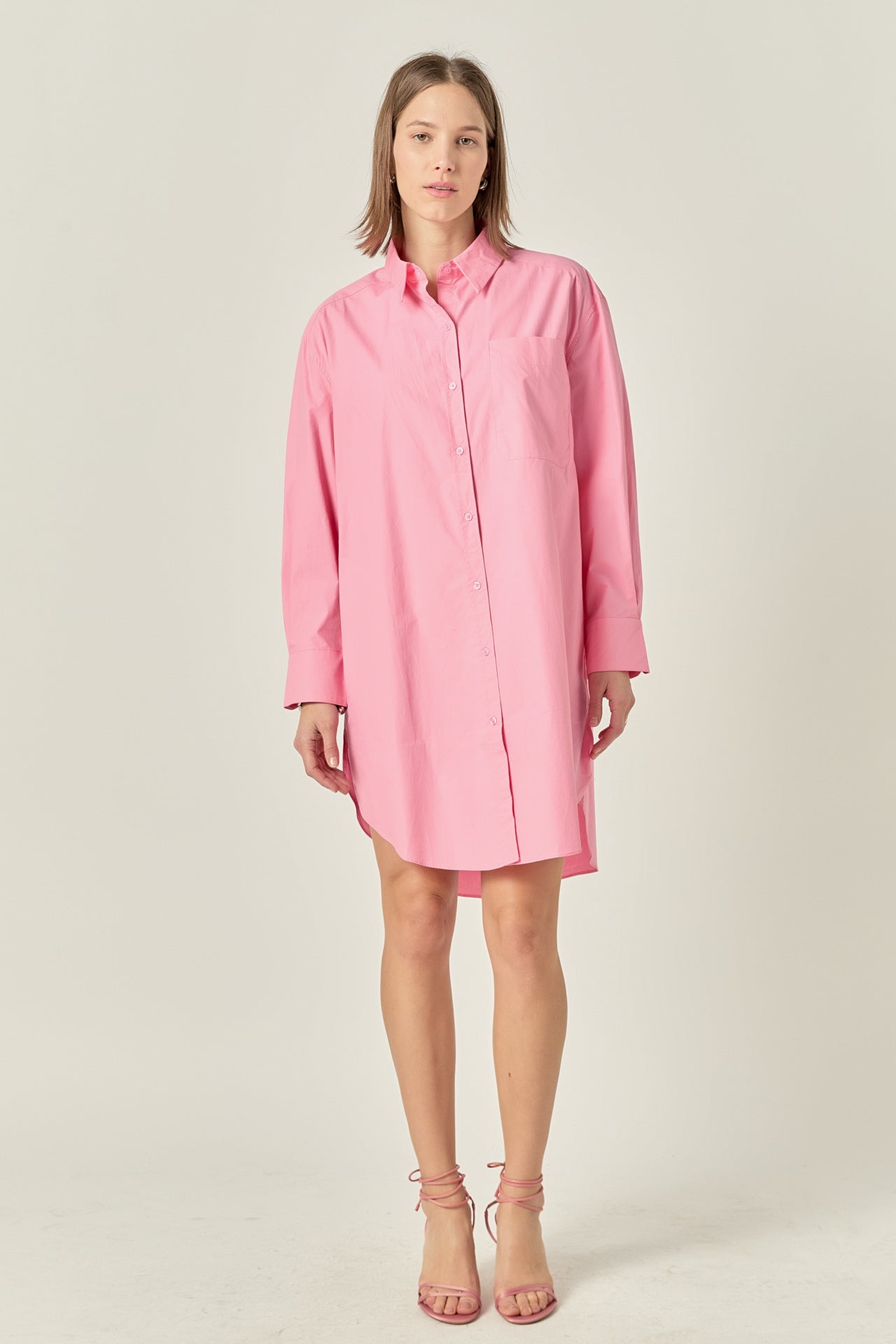 ENGLISH FACTORY - Classic Collared Dress Shirt - DRESSES available at Objectrare
