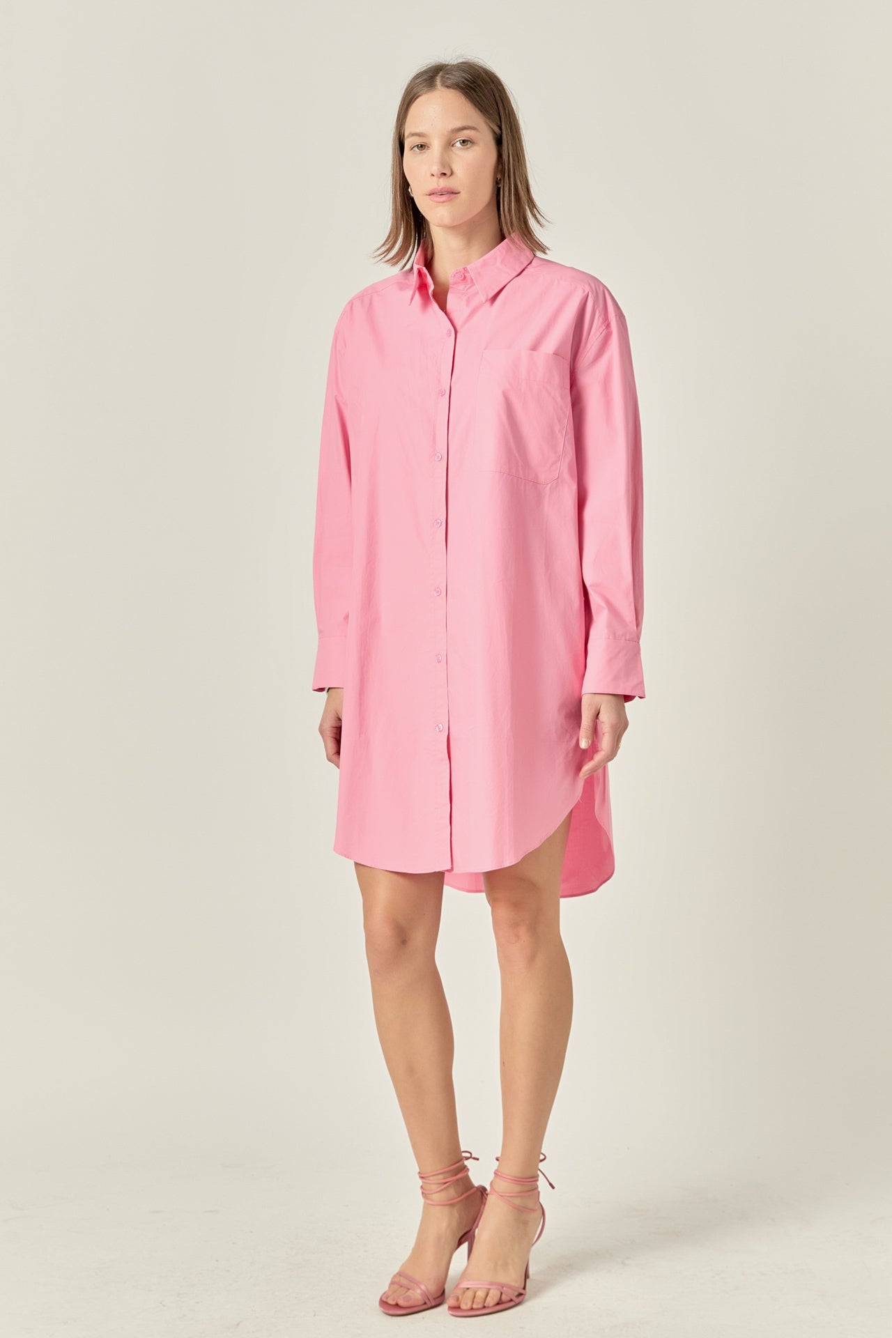 ENGLISH FACTORY - Classic Collared Dress Shirt - DRESSES available at Objectrare