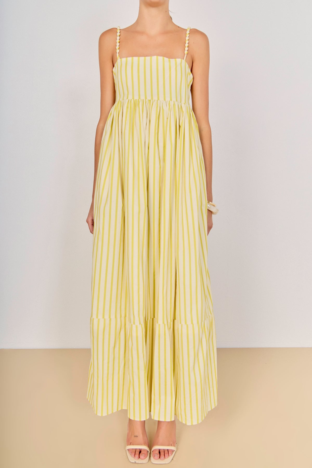 ENGLISH FACTORY - Striped Maxi Dress - DRESSES available at Objectrare