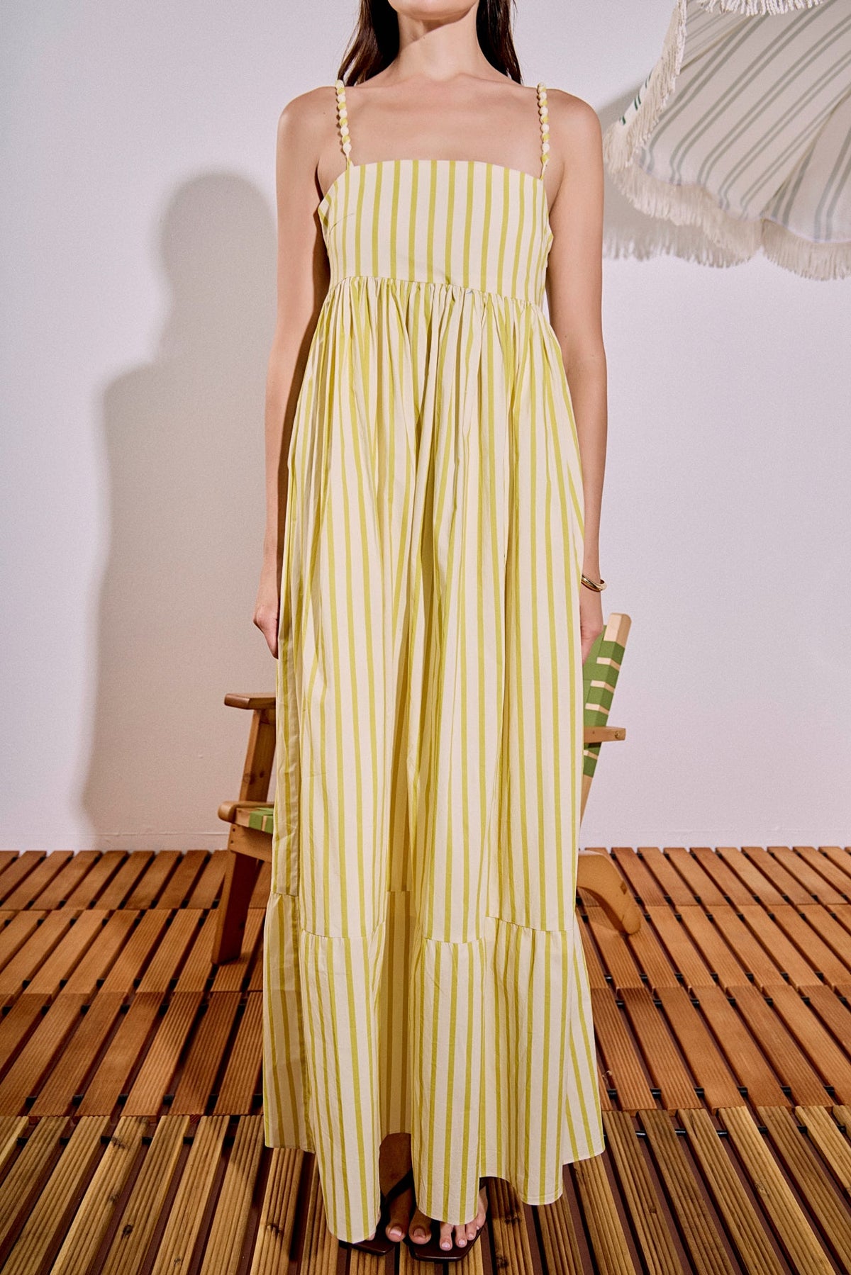 Striped Maxi Dress
