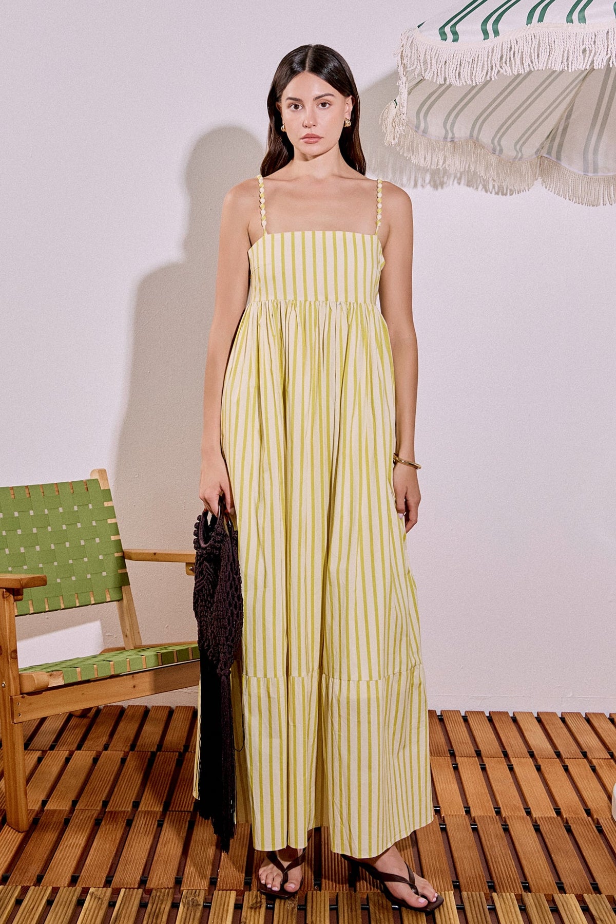 Striped Maxi Dress