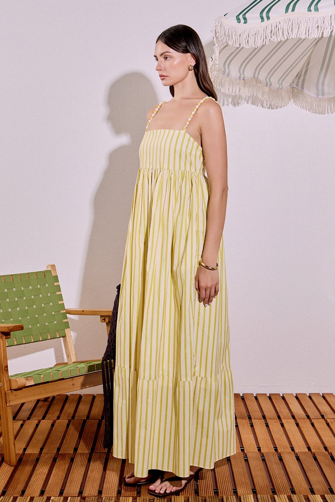 Striped Maxi Dress