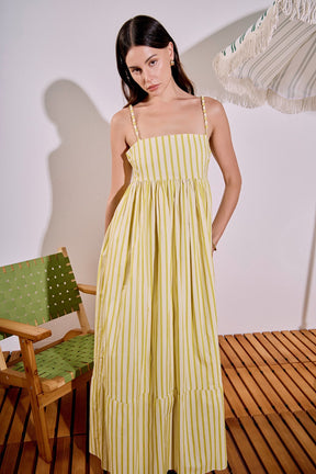 Striped Maxi Dress