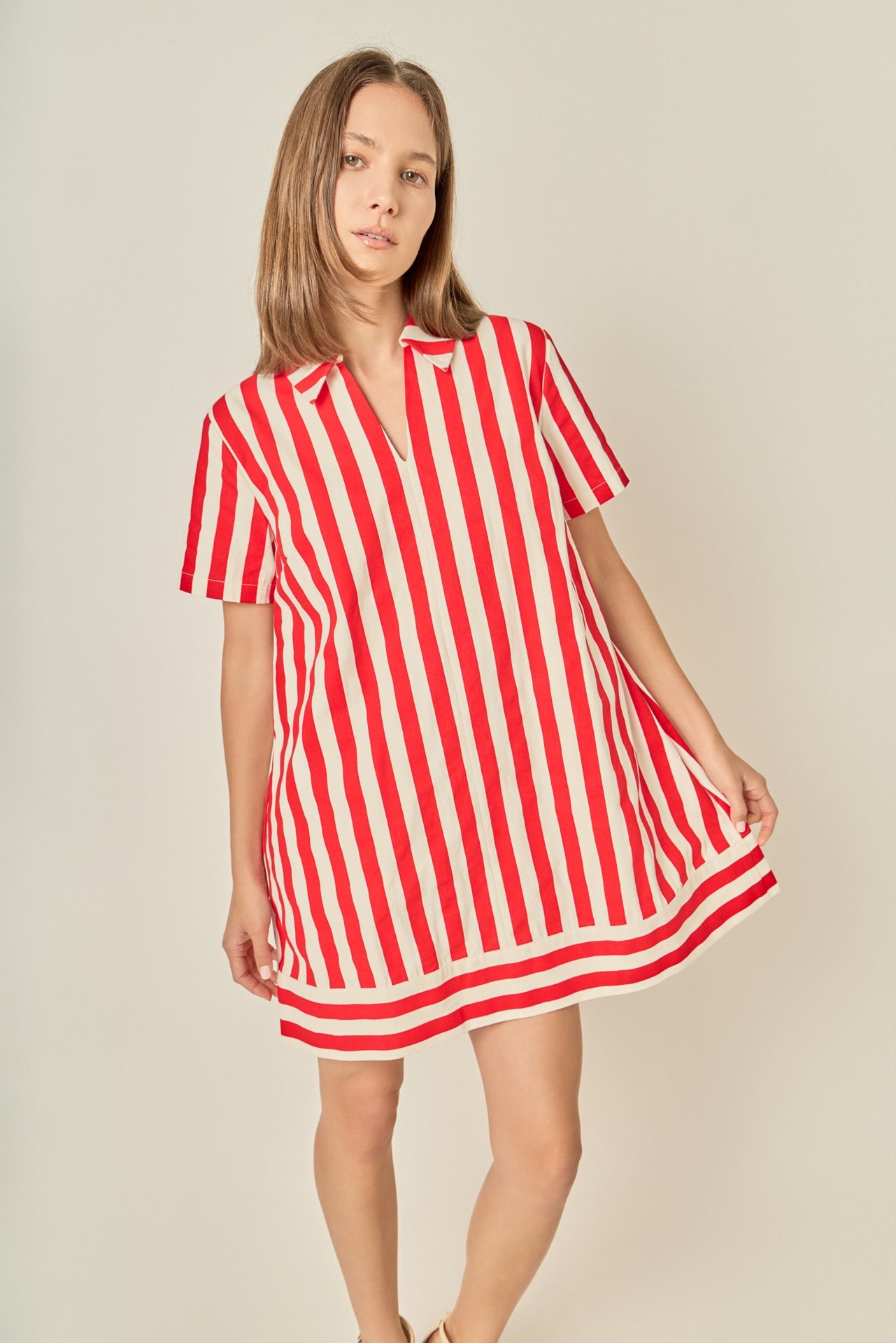 Coastal Stripe Mini Dress
