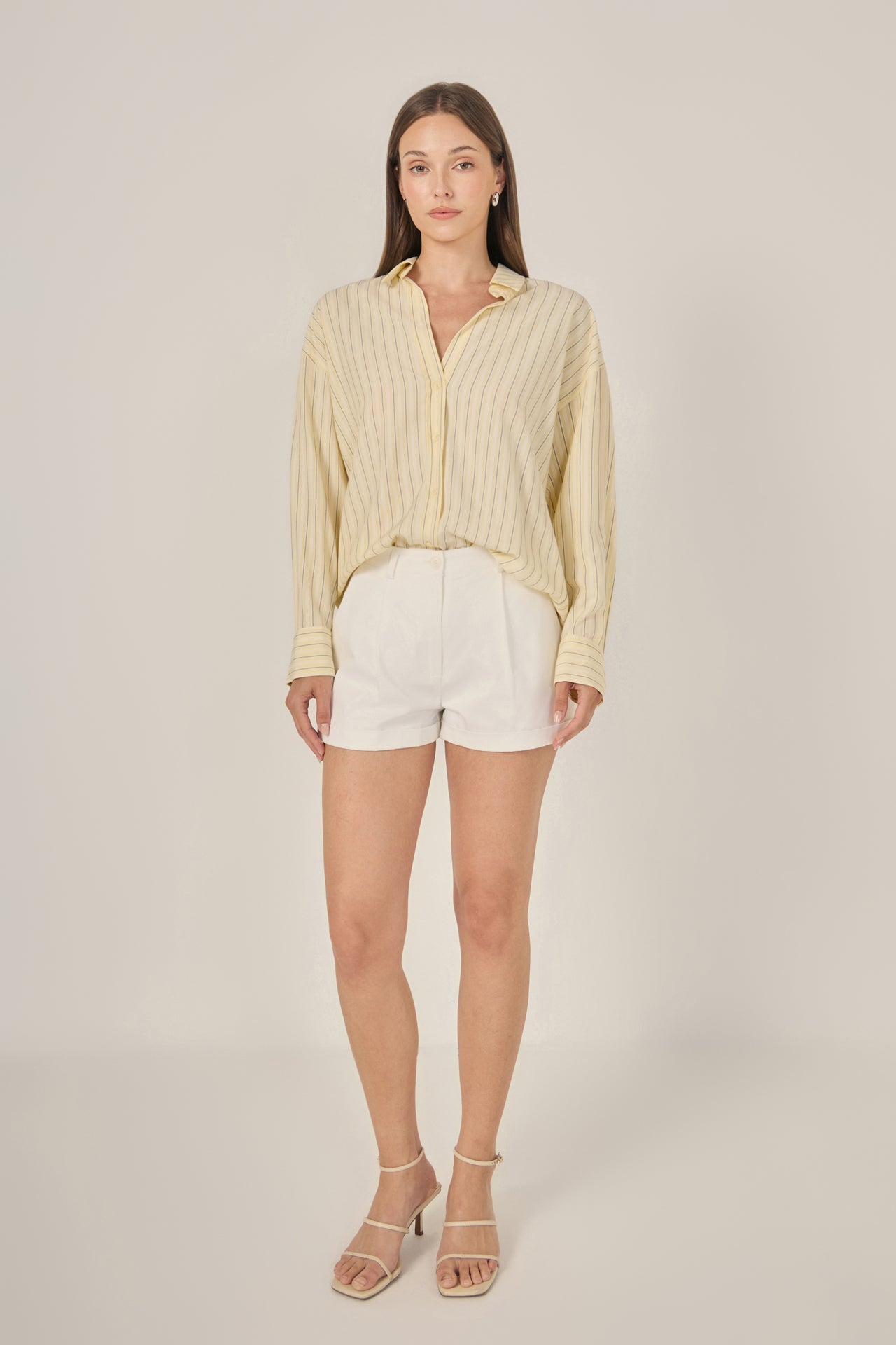 Tape Stripe Poplin Shirt