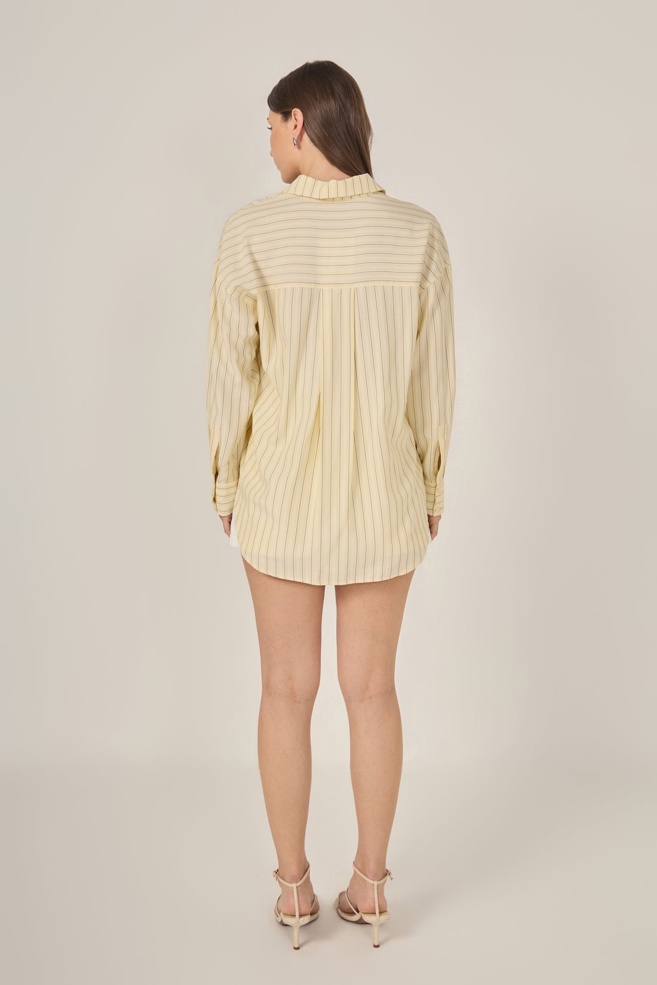 Tape Stripe Poplin Shirt