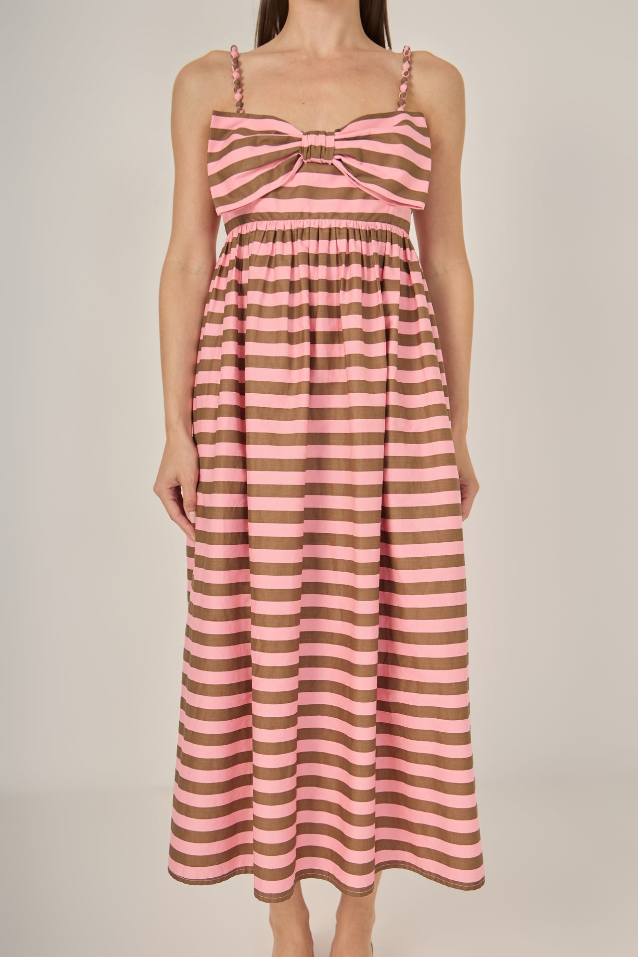 Striped Midi Dress