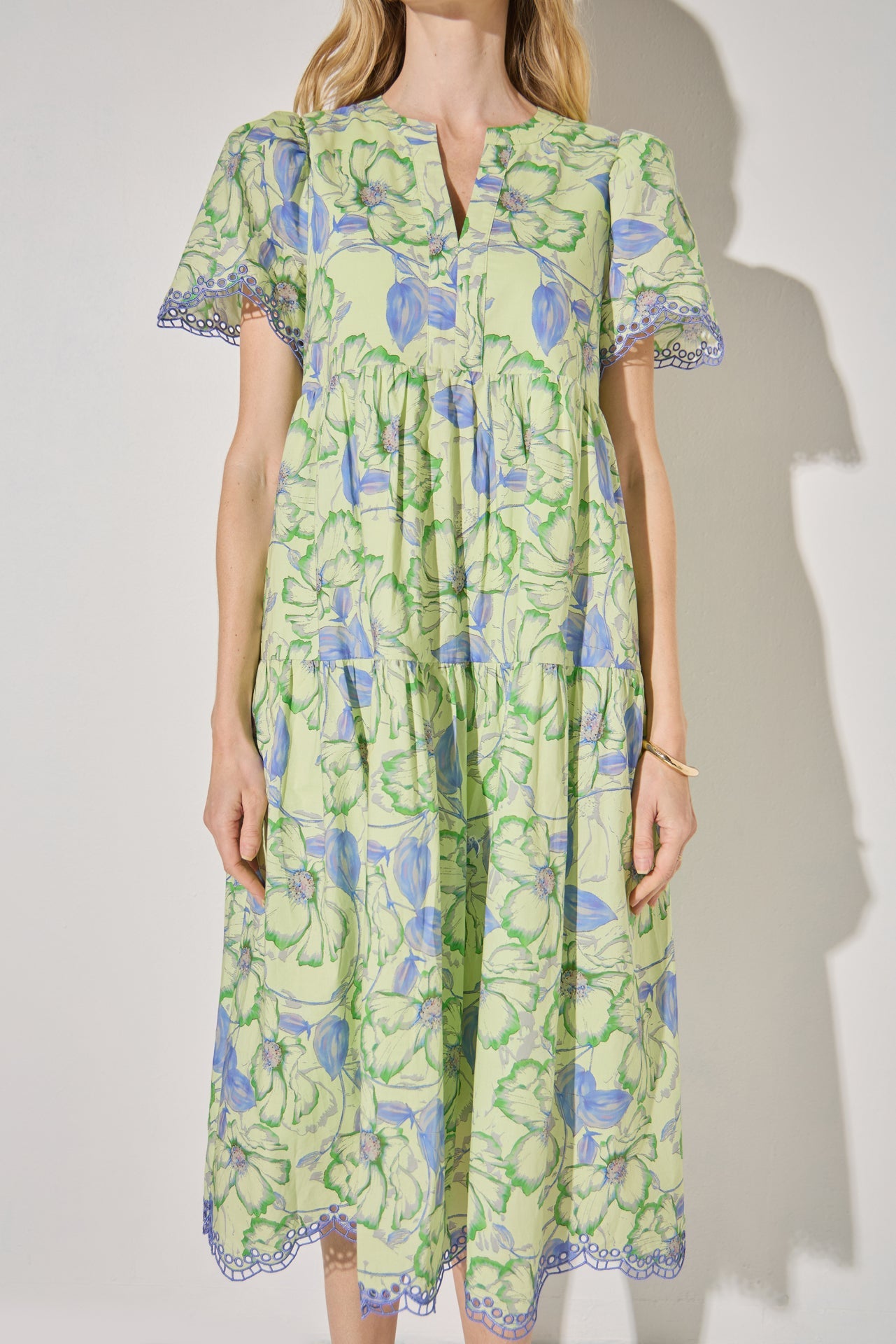 LA'VEN - Printed Easy Midi Dress - DRESSES available at Objectrare