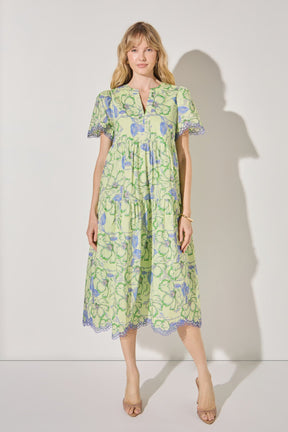 LA'VEN - Printed Easy Midi Dress - DRESSES available at Objectrare