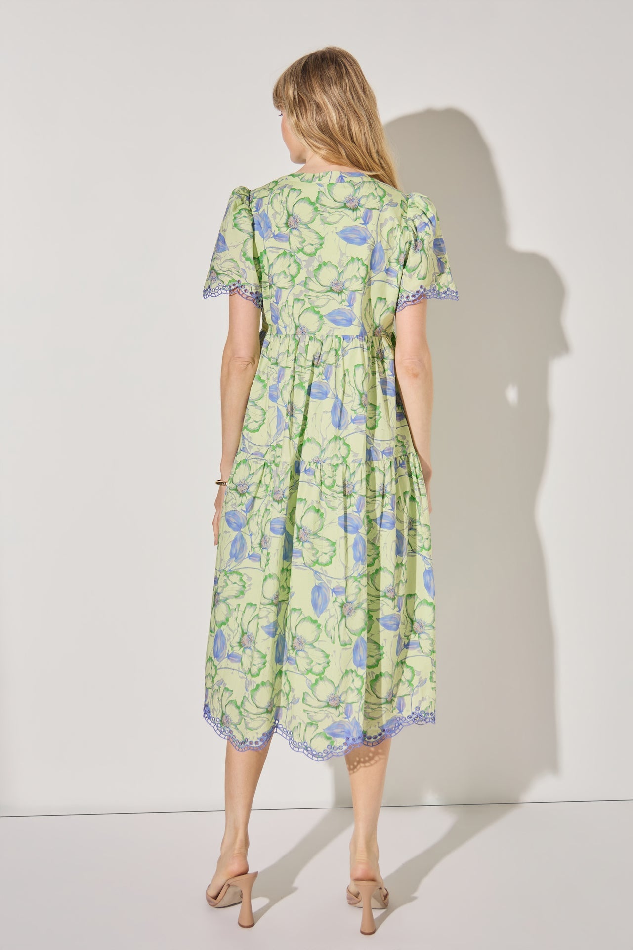 LA'VEN - Printed Easy Midi Dress - DRESSES available at Objectrare