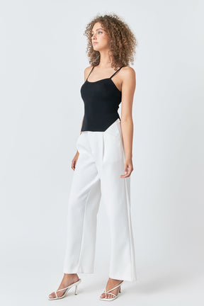 ENDLESS ROSE - Elevated Corset Knit Cami - CAMI TOPS & TANK available at Objectrare