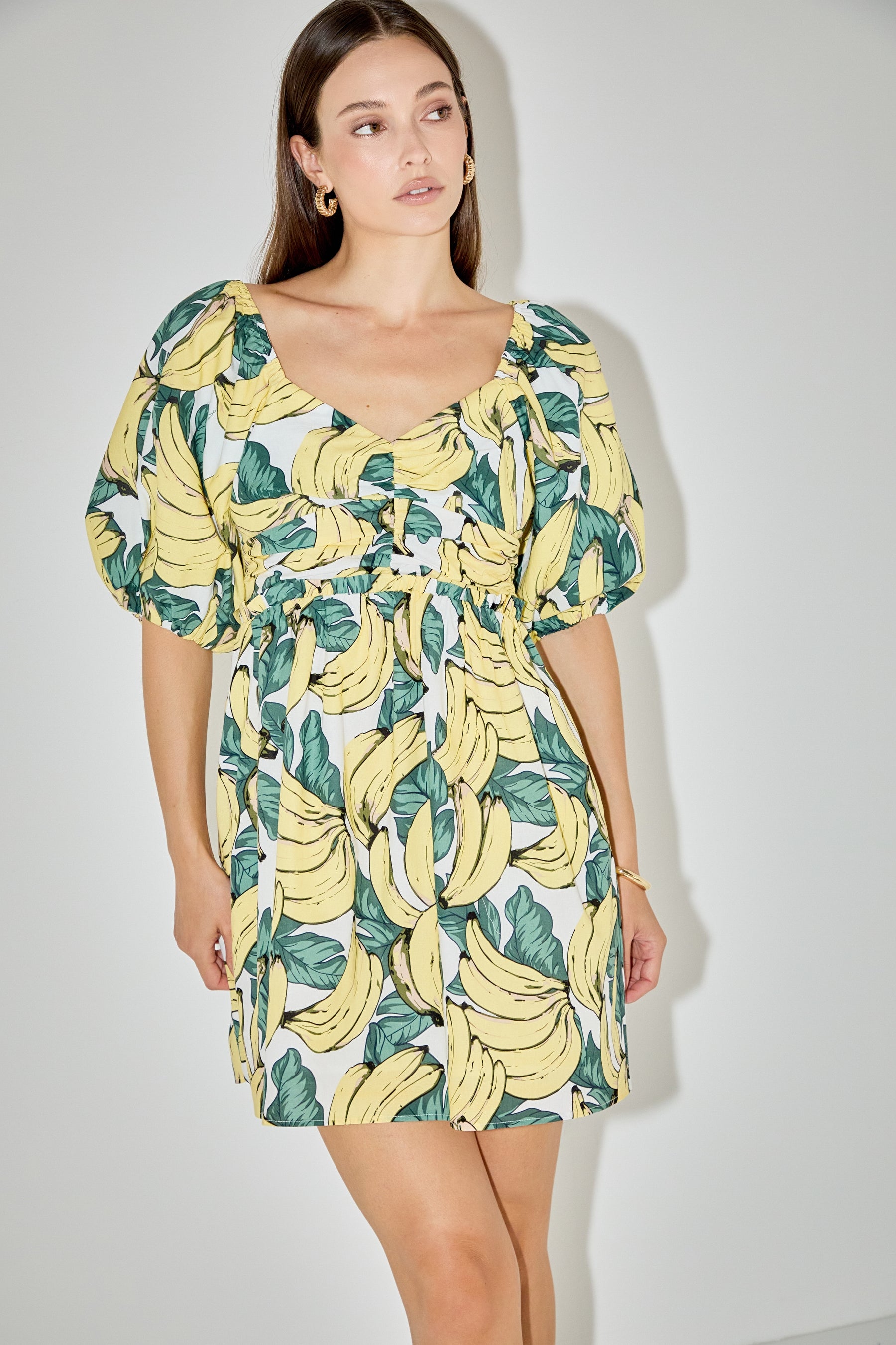 LA'VEN - Printed Mini Dress - DRESSES available at Objectrare
