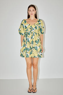 LA'VEN - Printed Mini Dress - DRESSES available at Objectrare
