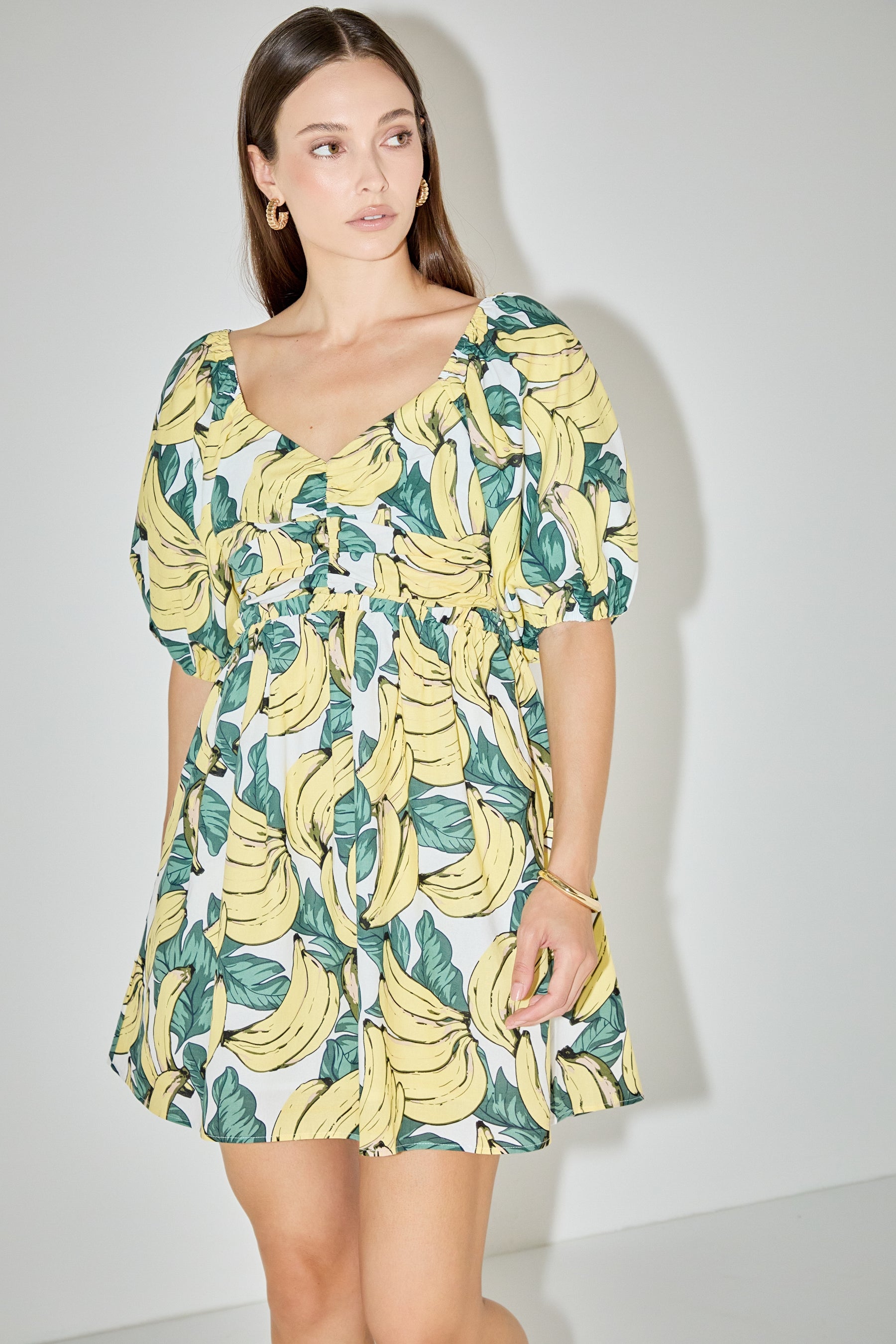LA'VEN - Printed Mini Dress - DRESSES available at Objectrare