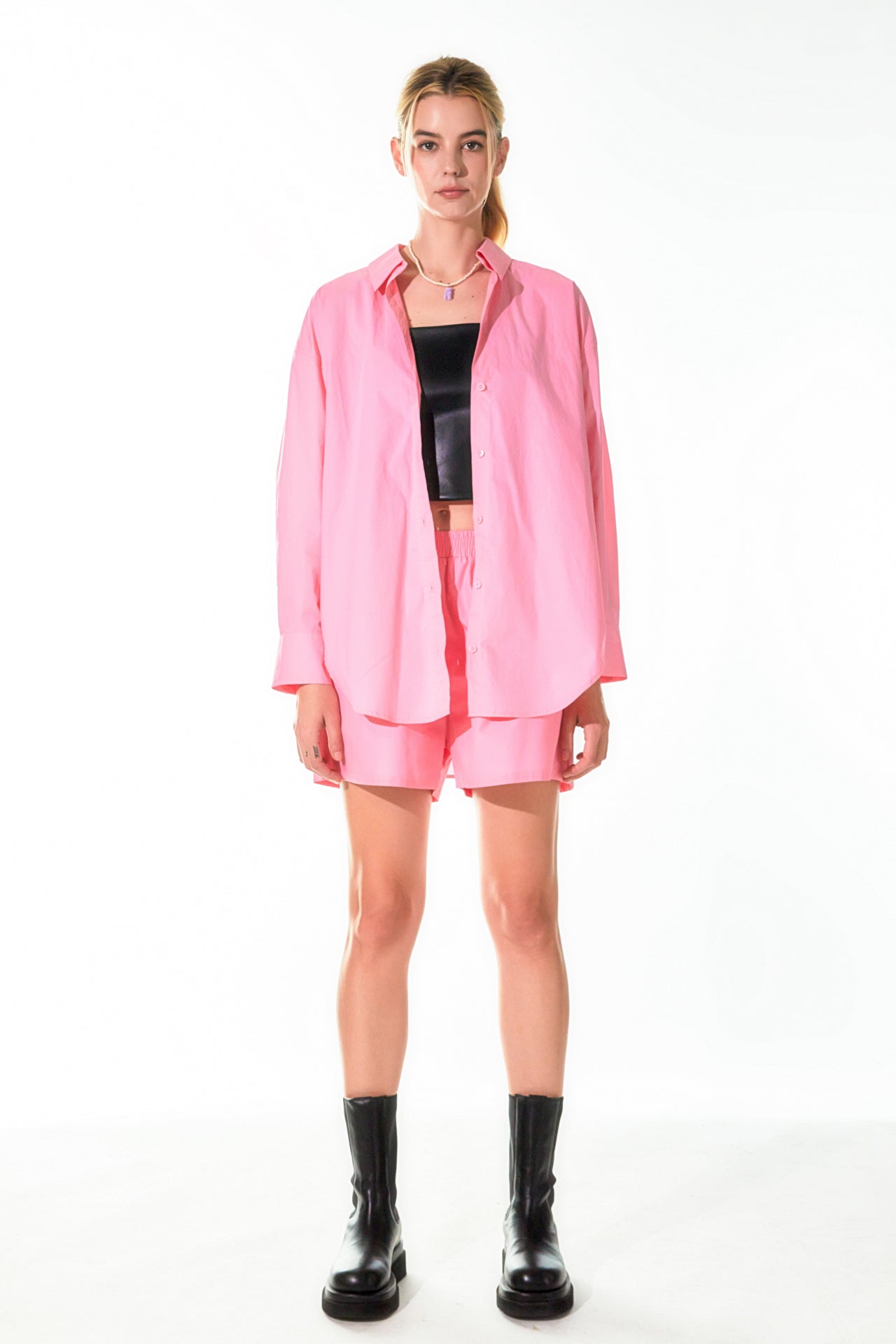 GREY LAB - Boyfriend Shorts - SHORTS available at Objectrare