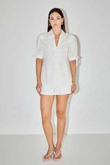 LA'VEN - Embroidered Long Sleeve Top - TOPS available at Objectrare