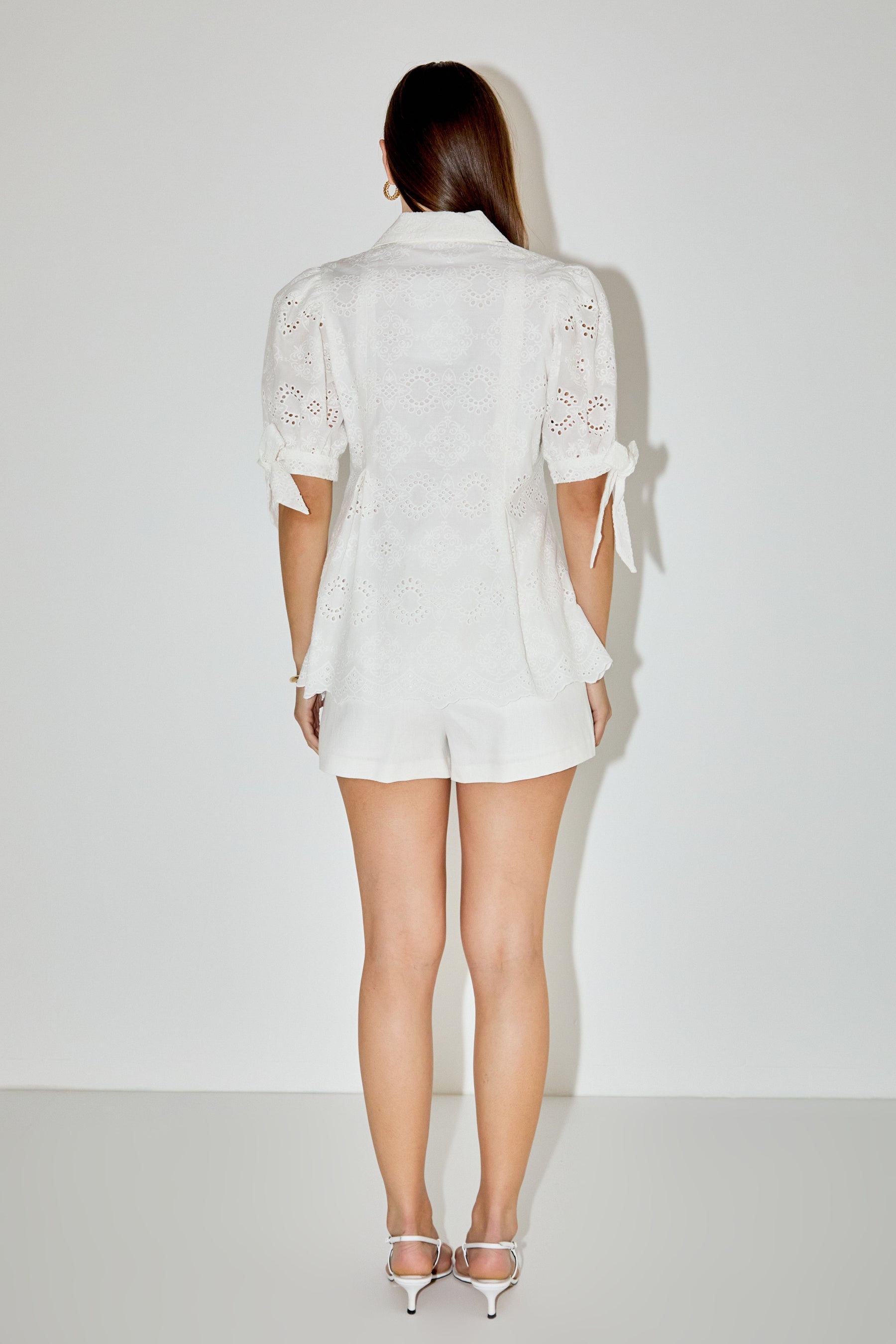 LA'VEN - Embroidered Long Sleeve Top - TOPS available at Objectrare