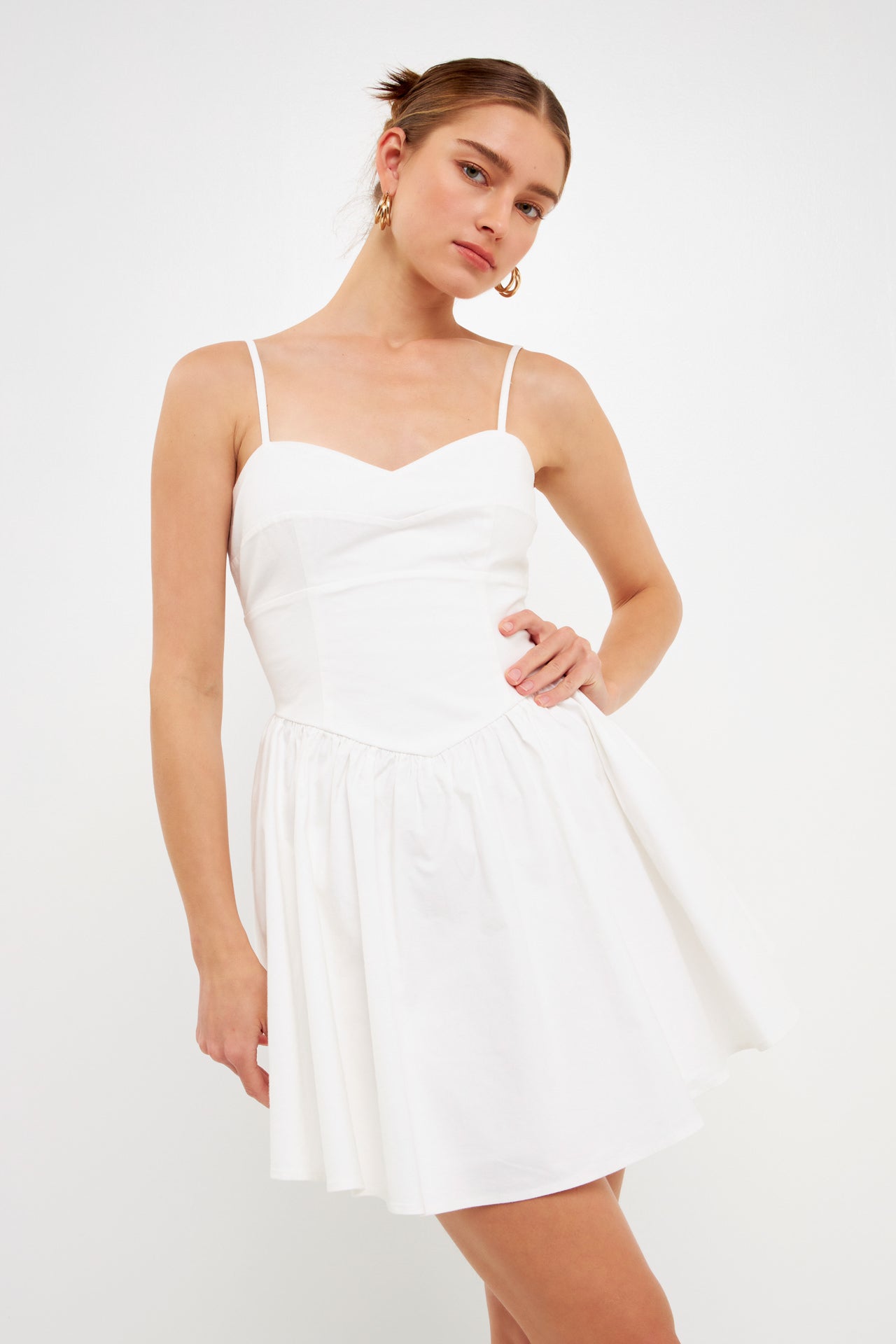 ENDLESS ROSE - Bustier Party Mini Dress - DRESSES available at Objectrare