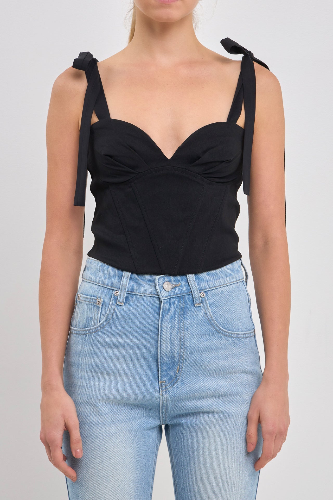 ENDLESS ROSE - Endless Rose - Combo Bustier Top - TOPS available at Objectrare