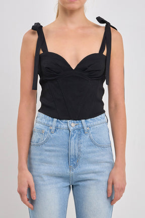 ENDLESS ROSE - Endless Rose - Combo Bustier Top - TOPS available at Objectrare