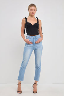 ENDLESS ROSE - Combo Bustier Top - TOPS available at Objectrare