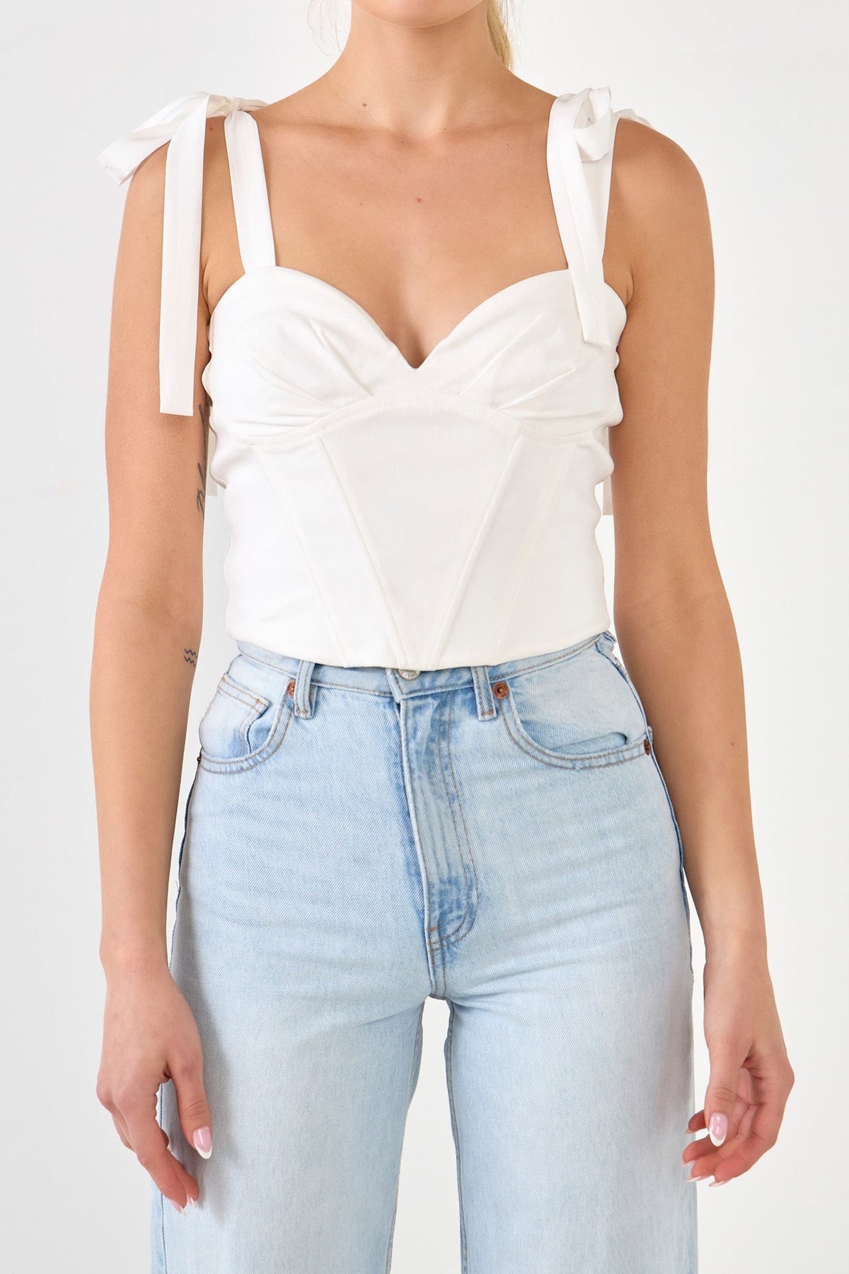 ENDLESS ROSE - Combo Bustier Top - TOPS available at Objectrare