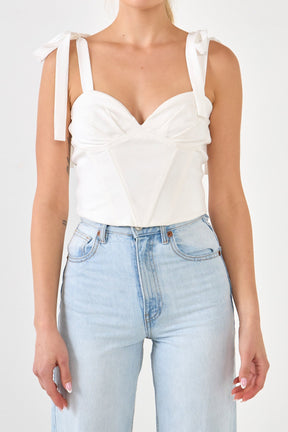 ENDLESS ROSE - Endless Rose - Combo Bustier Top - TOPS available at Objectrare