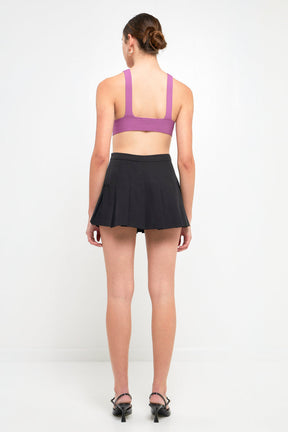 ENDLESS ROSE - Twisted Ribbed Bralette - CAMI TOPS & TANK available at Objectrare