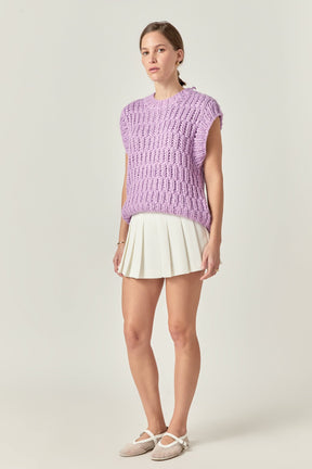 Chunky Knit Sweater Vest