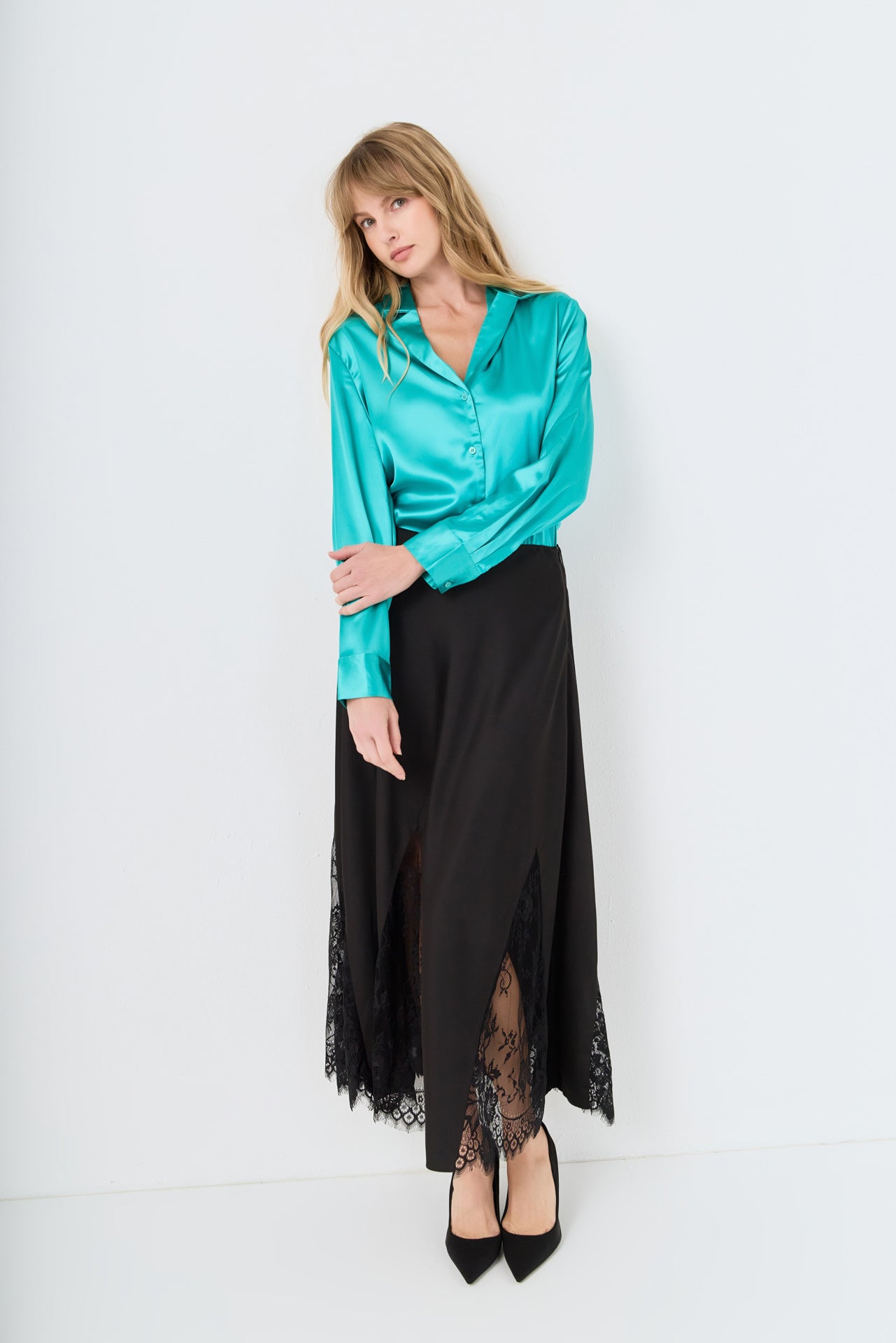 Classic Satin Over Shirt