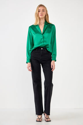 Classic Satin Over Shirt