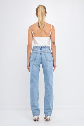 ENDLESS ROSE - Adjustable Bustier Crop Top - TOPS available at Objectrare