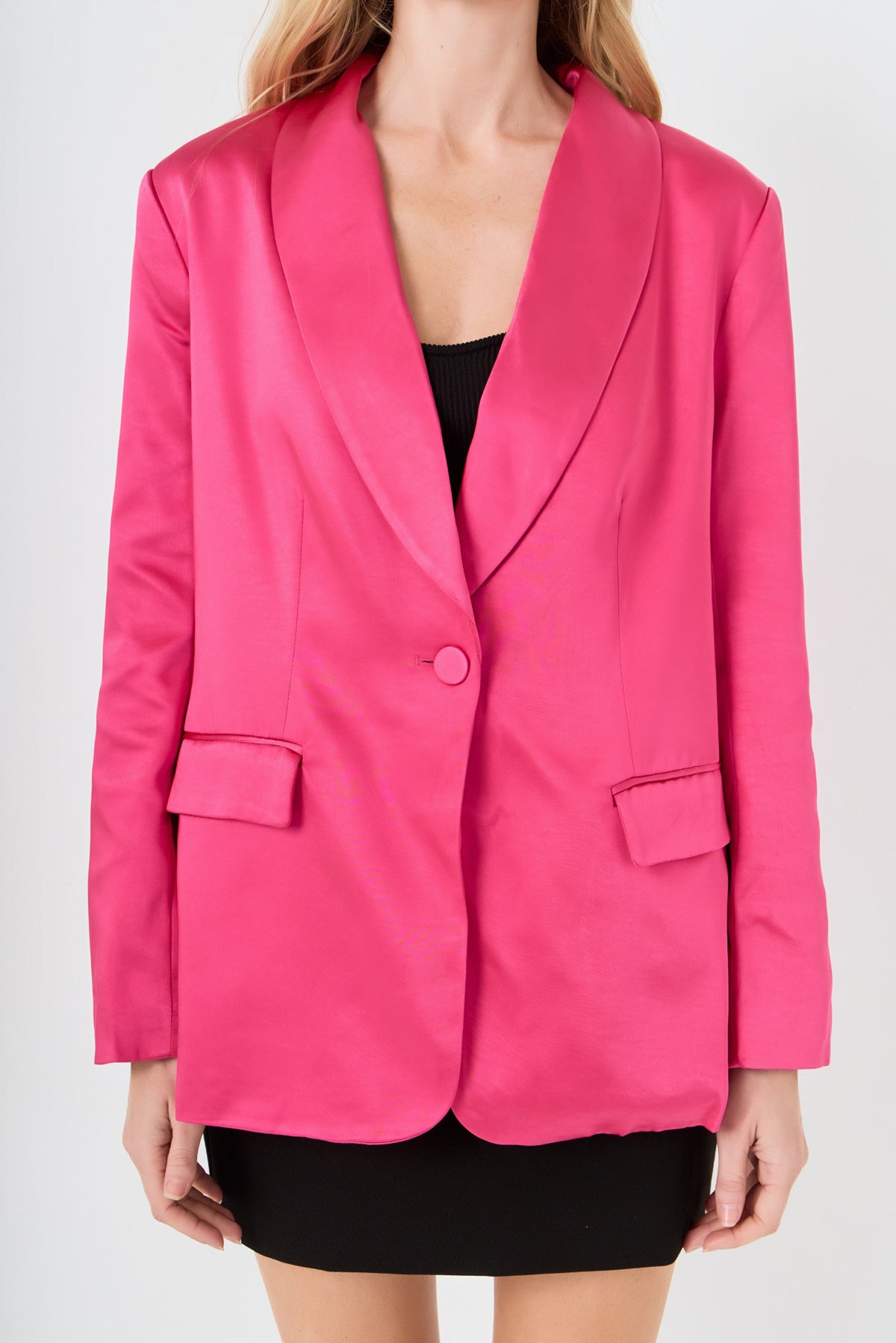 Satin Blazer