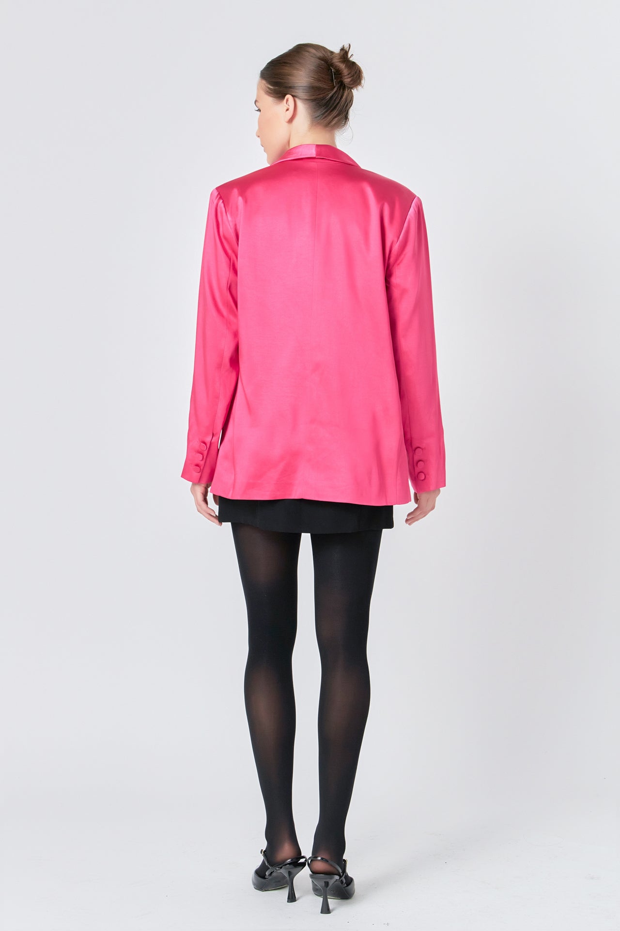 ENDLESS ROSE - Satin Blazer - BLAZERS available at Objectrare