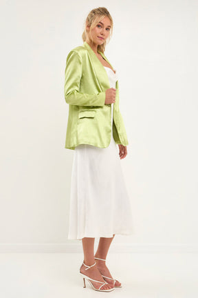 Satin Blazer