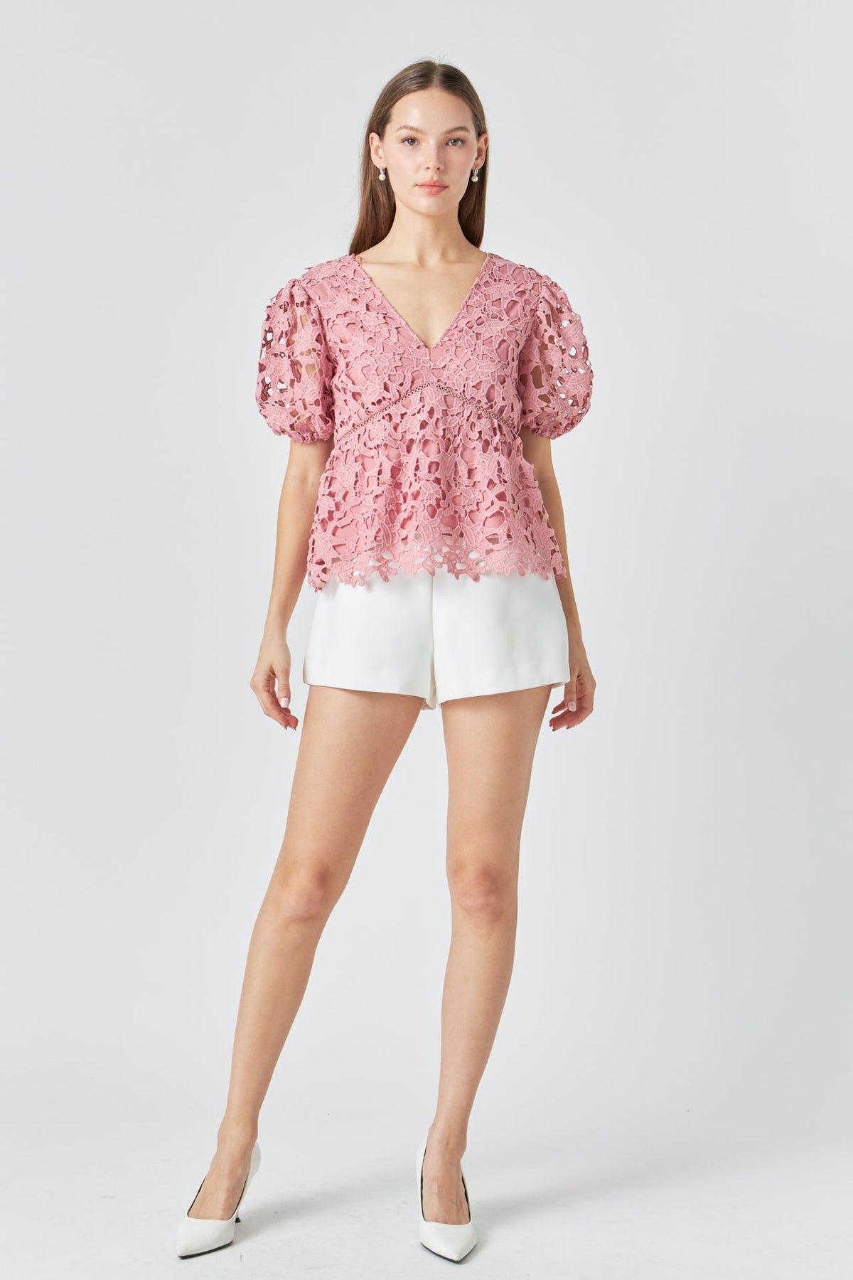 ENDLESS ROSE - Crochet Lace Top - TOPS available at Objectrare